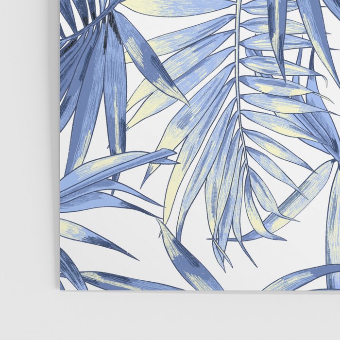 seamless pattern of abstract palm leaves Poster Gallery Image 3
