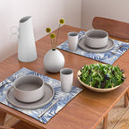 seamless pattern of abstract palm leaves Placemat Gallery Image 2