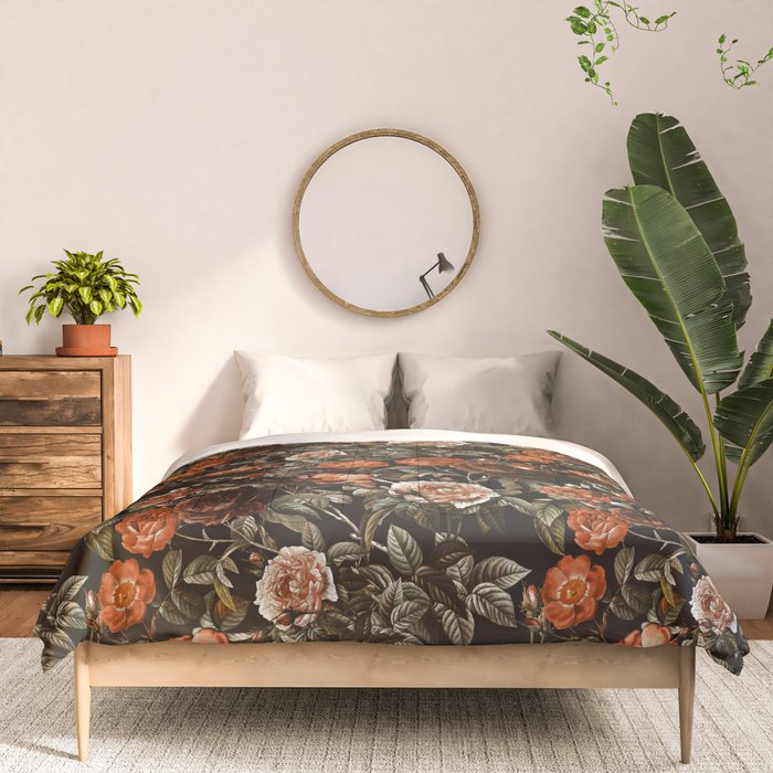 Autumn Winter Flowers Comforter Gallery Image 3