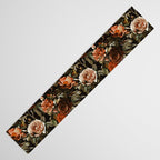 Autumn Winter Flowers Table Runner Gallery Image 3