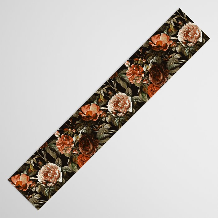 Autumn Winter Flowers Table Runner Gallery Image 3