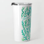 Kelp Forest Mermaid - Mint Palette Travel Mug Gallery Image 3