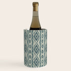 Coastal Ikat Stripe - weathered blue Wine Chiller Gallery Image 2