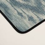 Coastal Ikat Stripe - weathered blue Desk Mat Gallery Image 4