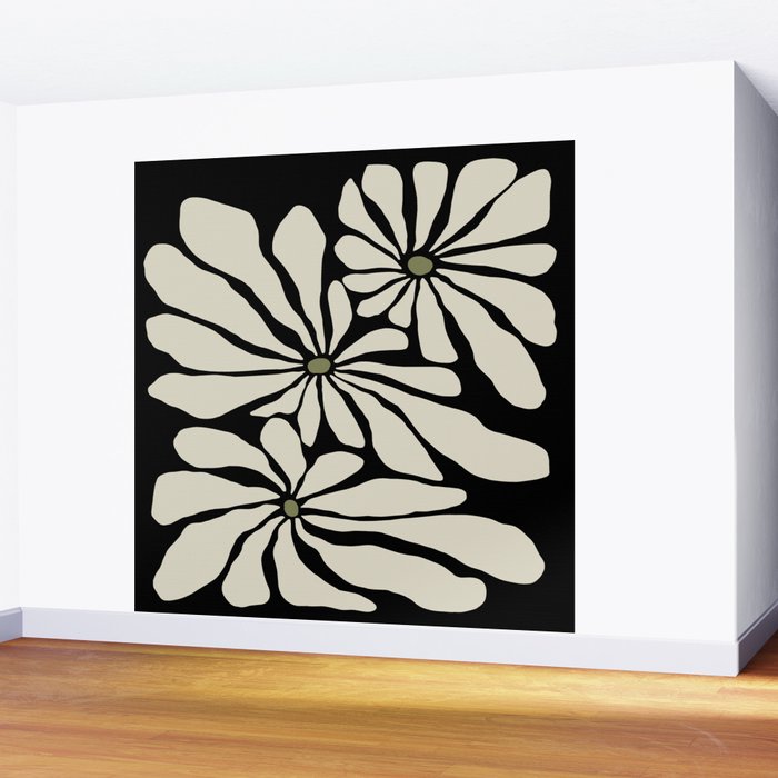 Star Flower 3 Wall Mural Gallery Image 2