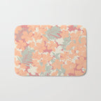 Exotic plumeria flowers A Bath Mat Gallery Image 1