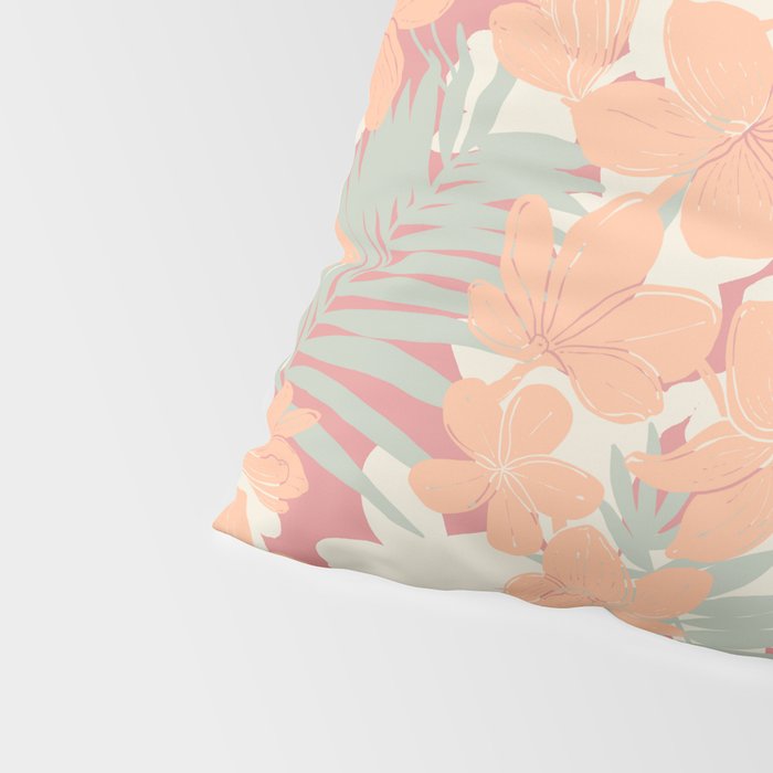 Exotic plumeria flowers A Pillow Sham Gallery Image 4