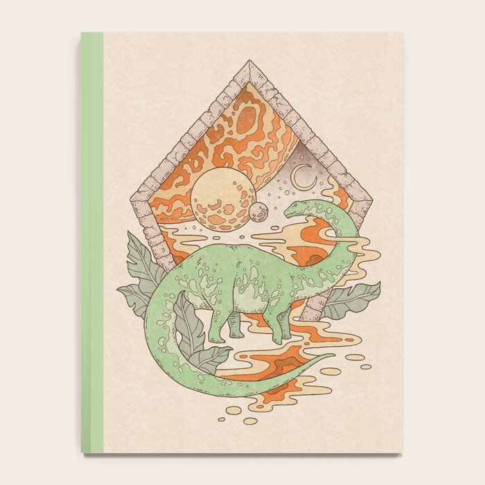 Aeon Archway: Apatosaurus | Dinosaur Science Fiction Art Notebook Gallery Image 4