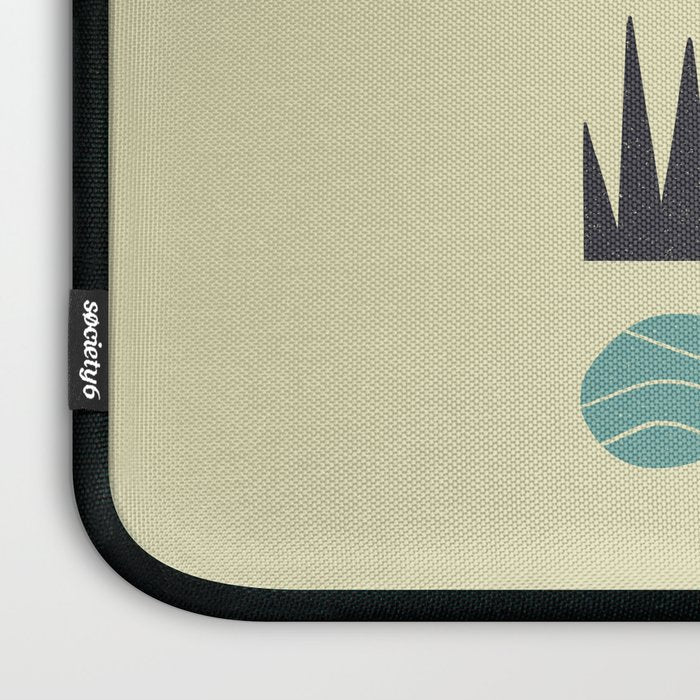 Stretching Heron Laptop Sleeve Gallery Image 3