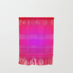 Red Magenta Radial Gradient Wall Hanging Gallery Image 1