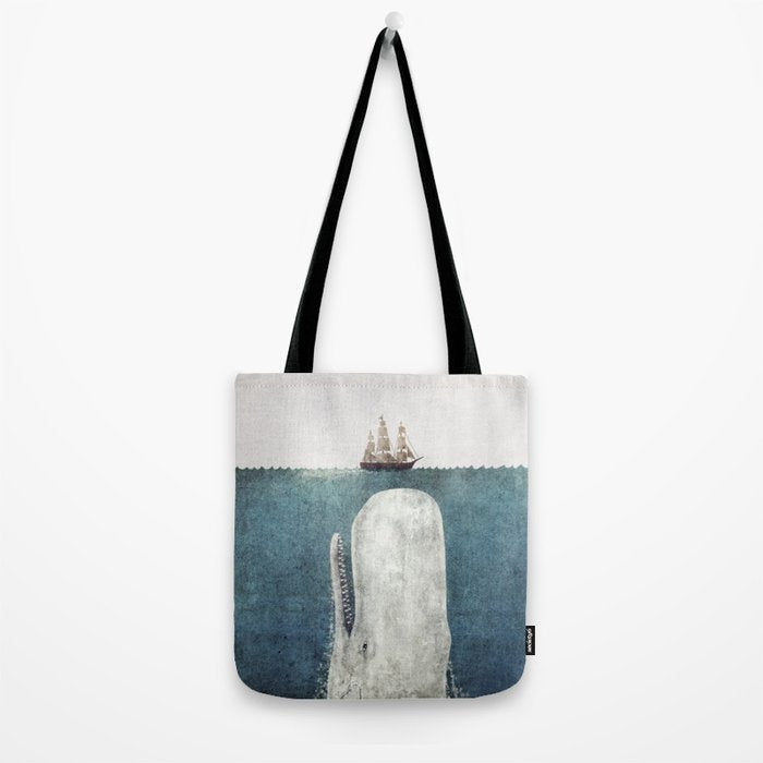 The White Whale Tote Bag Gallery Image 2