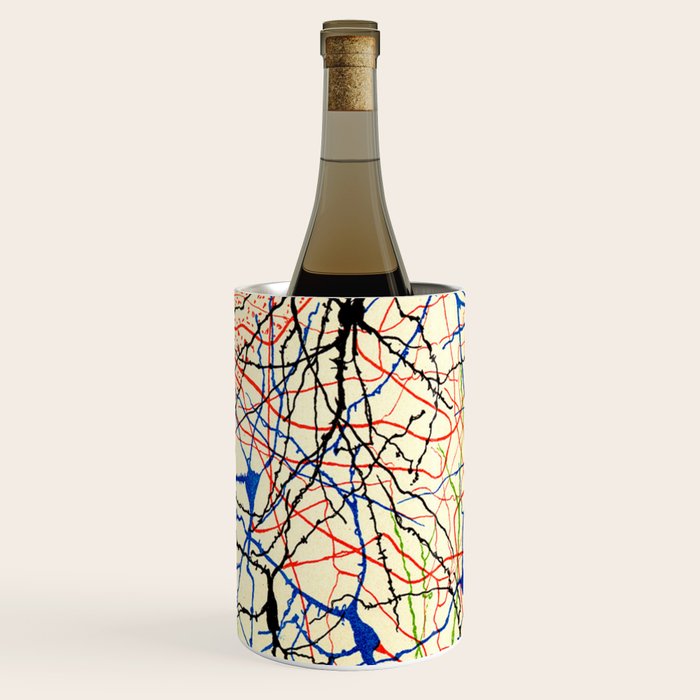 Santiago Ramón Y Cajal Nerve Cells Wine Chiller Gallery Image 1