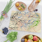 Santiago Ramón Y Cajal Nerve Cells Cutting Board Gallery Image 2
