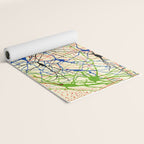 Santiago Ramón Y Cajal Nerve Cells Yoga Mat Gallery Image 2