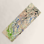 Santiago Ramón Y Cajal Nerve Cells Yoga Mat Gallery Image 1
