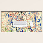 Santiago Ramón Y Cajal Nerve Cells Desk Mat Gallery Image 1
