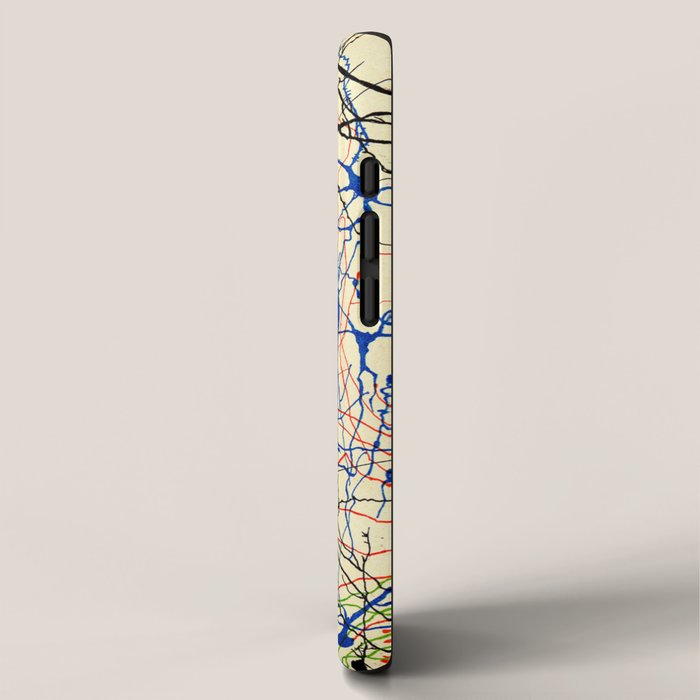 Santiago Ramón Y Cajal Nerve Cells iPhone Case Gallery Image 2