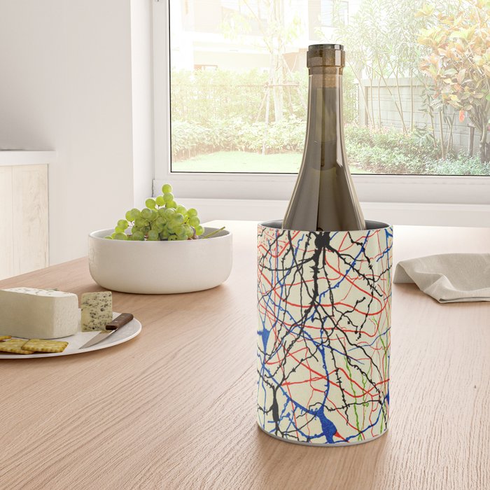 Santiago Ramón Y Cajal Nerve Cells Wine Chiller Gallery Image 4
