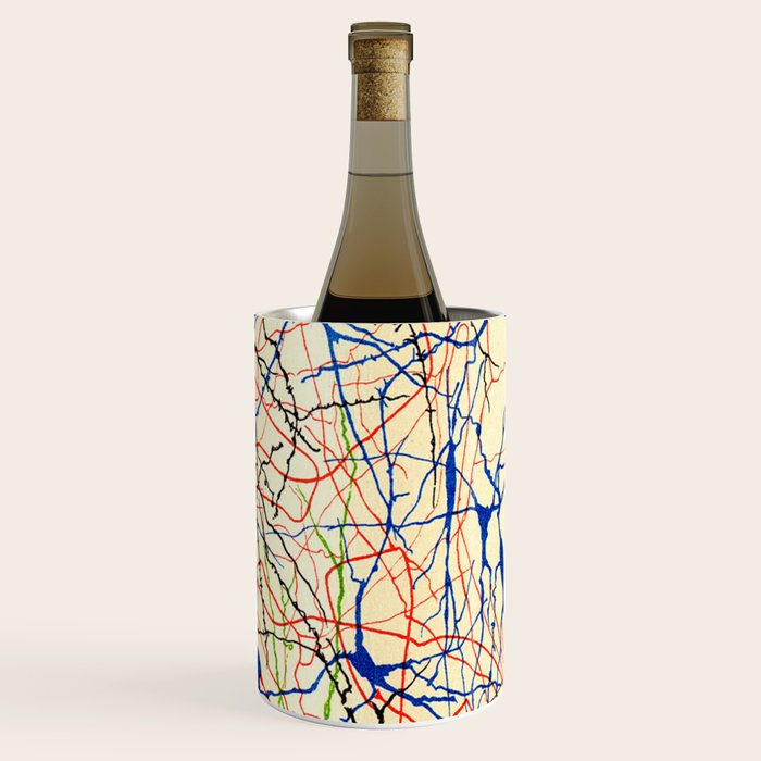 Santiago Ramón Y Cajal Nerve Cells Wine Chiller Gallery Image 3