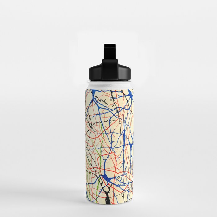 Santiago Ramón Y Cajal Nerve Cells Water Bottle Gallery Image 2