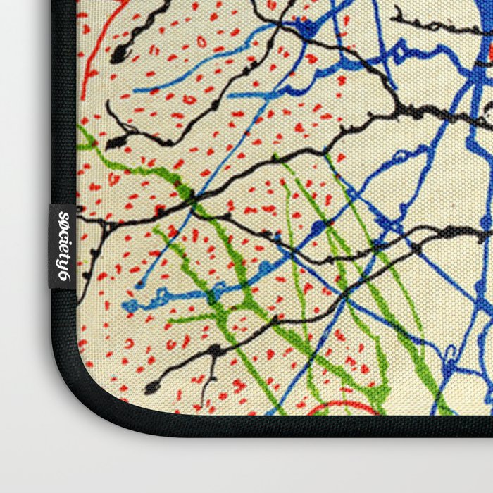 Santiago Ramón Y Cajal Nerve Cells Laptop Sleeve Gallery Image 3