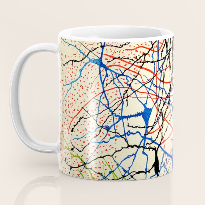 Santiago Ramón Y Cajal Nerve Cells Coffee Mug Gallery Image 3