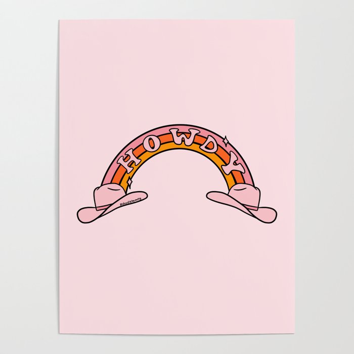 Howdy Rainbow Poster Gallery Image 4