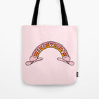 Howdy Rainbow Tote Bag Gallery Image 1