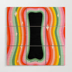 Rainbow I Wood Wall Art Gallery Image 1