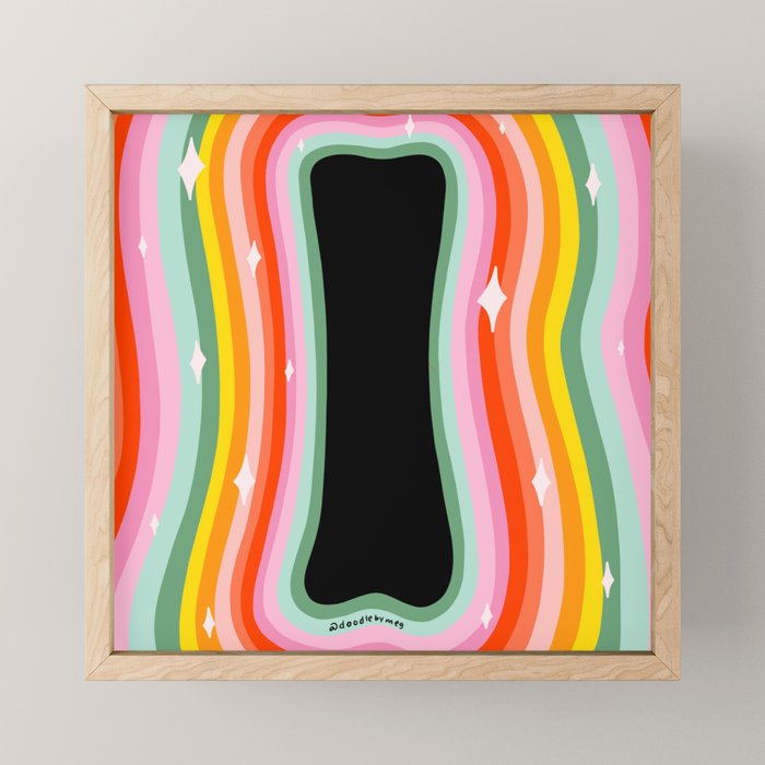 Rainbow I Mini Art Print Gallery Image 1