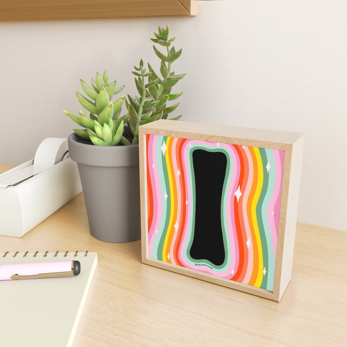 Rainbow I Mini Art Print Gallery Image 2