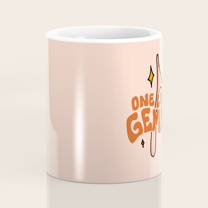 One Lucky Gemini Coffee Mug Gallery Image 4