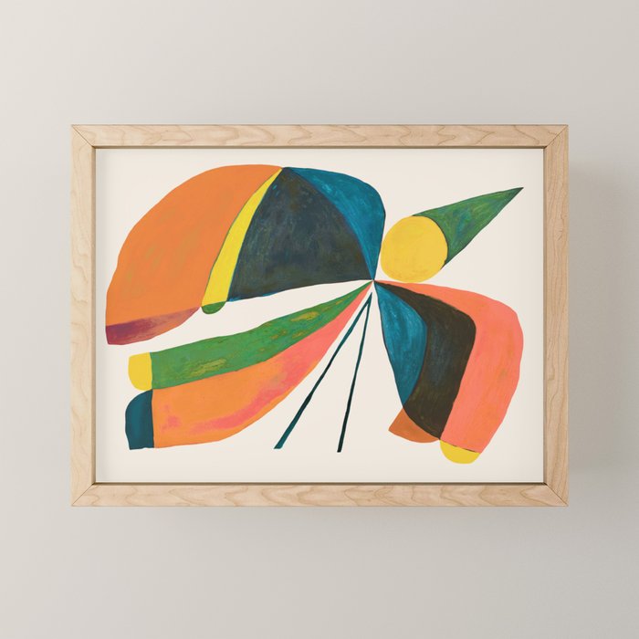 A bird Mini Art Print Gallery Image 1