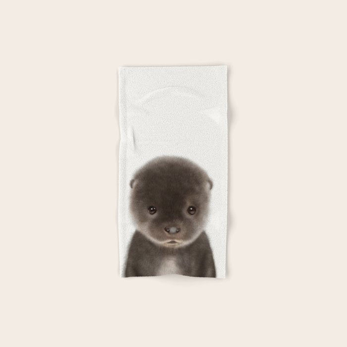Baby Otter Hand & Bath Towel Gallery Image 1