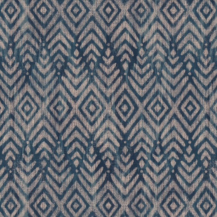 Feather Ikat - midnight desert Coffee Mug Gallery Image 2