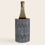 Feather Ikat - midnight desert Wine Chiller Gallery Image 1