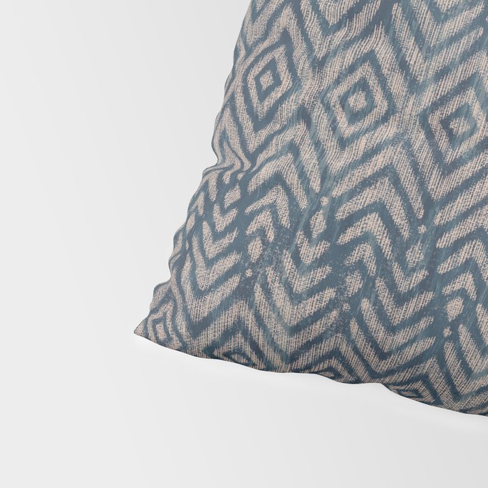 Feather Ikat - midnight desert Pillow Sham Gallery Image 4