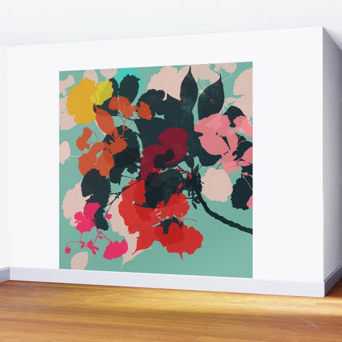 cherry blossom 5 Wall Mural Gallery Image 2