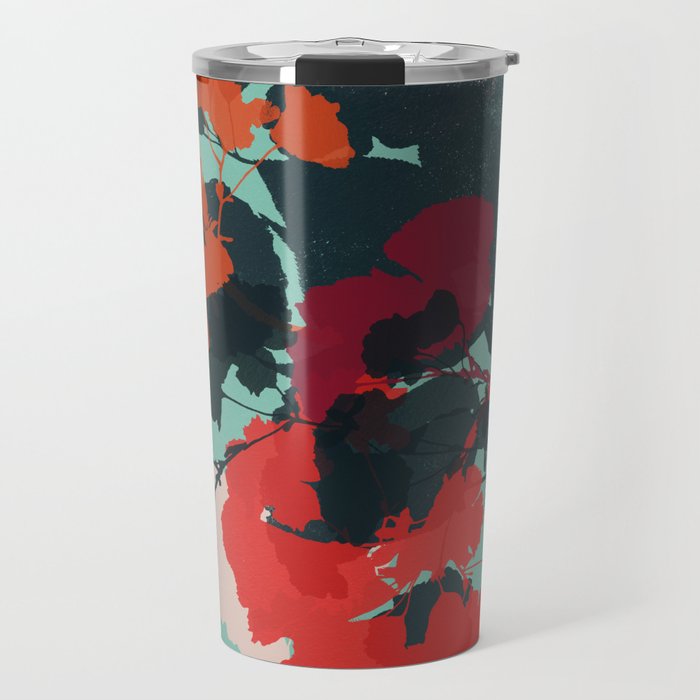 cherry blossom 5 Travel Mug Gallery Image 1