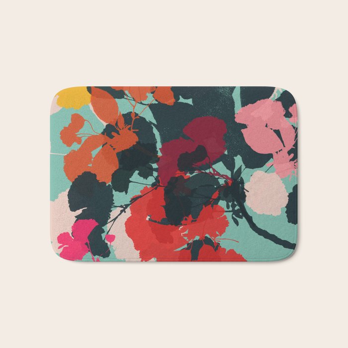 cherry blossom 5 Bath Mat Gallery Image 1
