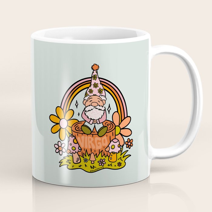 Virgo Gnome Coffee Mug Gallery Image 1