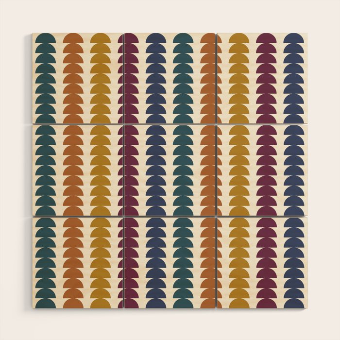 Maude Pattern XVI Wood Wall Art Gallery Image 1