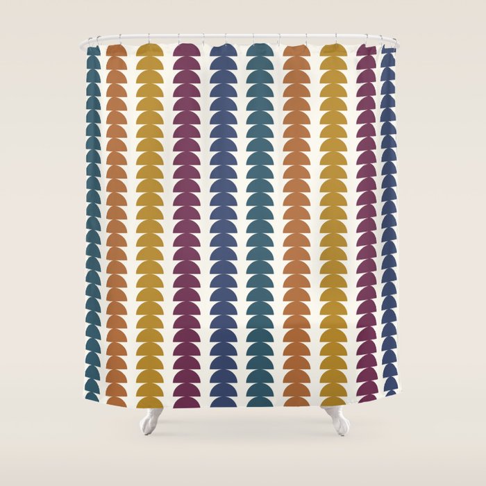 Maude Pattern XVI Shower Curtain Gallery Image 1