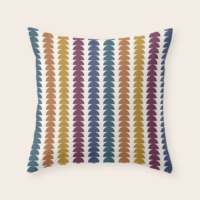 Maude Pattern XVI Throw Pillow Gallery Image 6