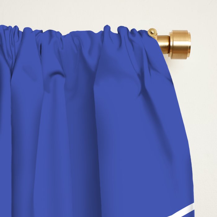 Modern Minimal Line Abstract I Window Curtain Gallery Image 2