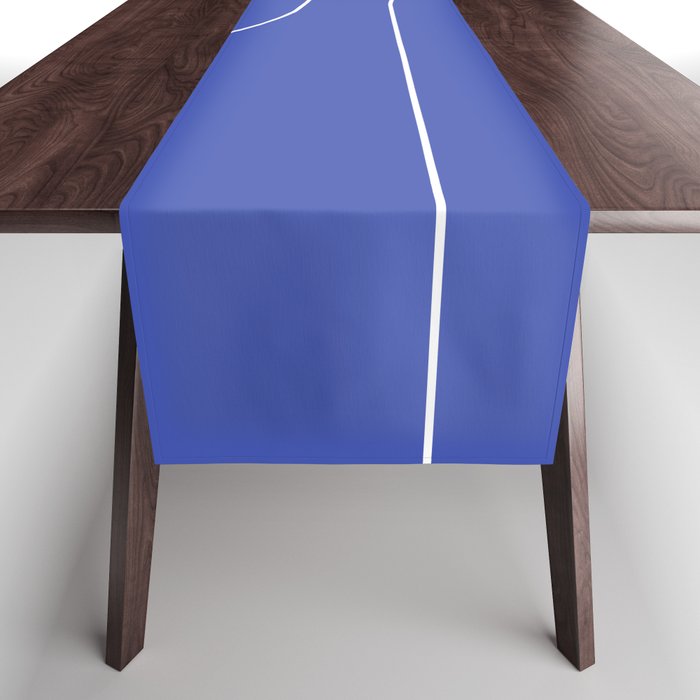 Modern Minimal Line Abstract I Table Runner Gallery Image 1