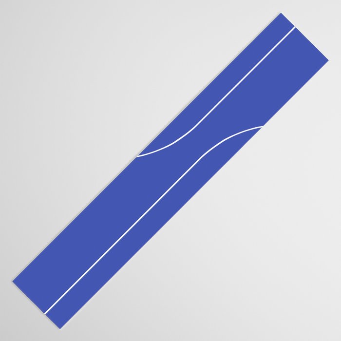 Modern Minimal Line Abstract I Table Runner Gallery Image 3