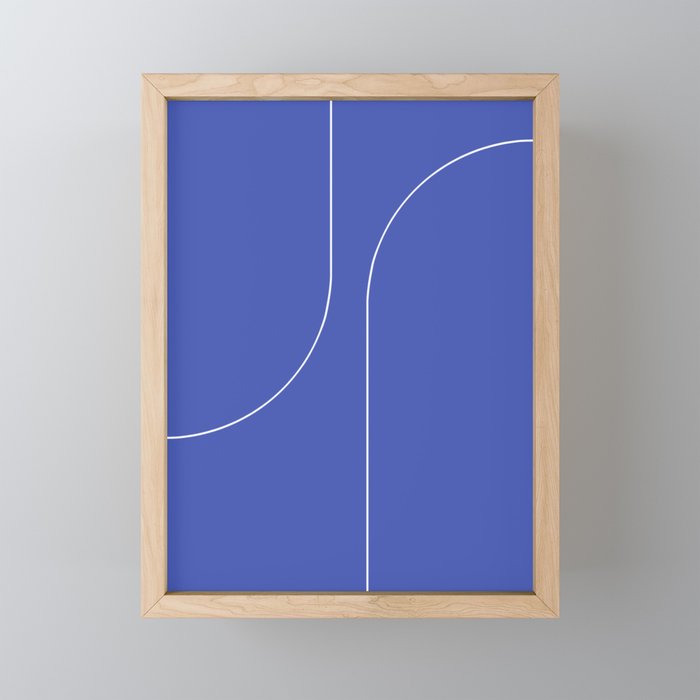 Modern Minimal Line Abstract I Mini Art Print Gallery Image 1