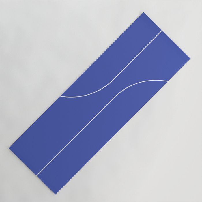 Modern Minimal Line Abstract I Yoga Mat Gallery Image 1