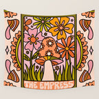 4. The Empress Mushroom Wall Tapestry Gallery Image 4